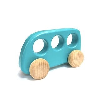 Bajo Houten Bus | Licht Blauw