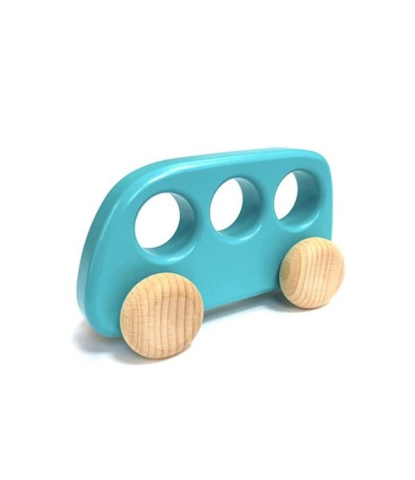 Bajo Bajo - Houten Bus | Licht Blauw