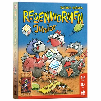 999 Games Kaartspel - Regenwormen Junior | 5+