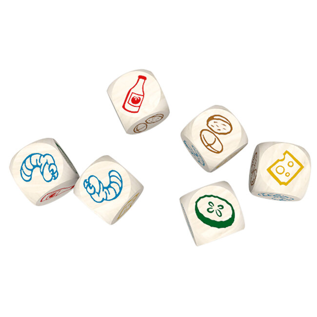 999 Games - Regenwormen Junior - Kaartspel | 5+