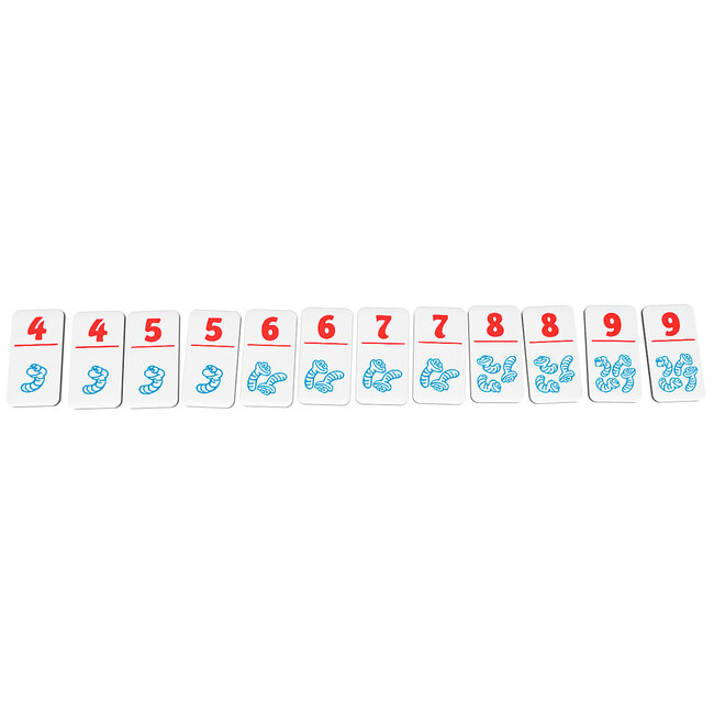 999 Games - Regenwormen Junior - Kaartspel | 5+