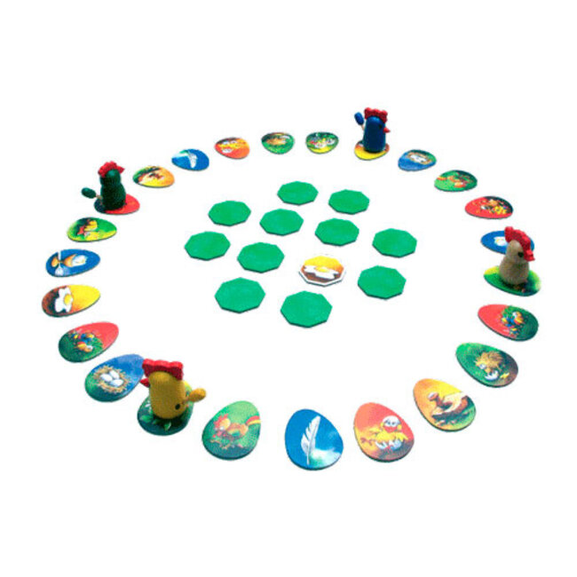 999 Games - Spel - Jakkiebak! Kippenkak! | 4+