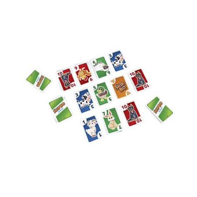 Mattel - Skip-Bo Junior Kaartspel