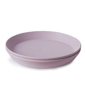 Diner Bord Rond - Soft Lilac (set van 2)