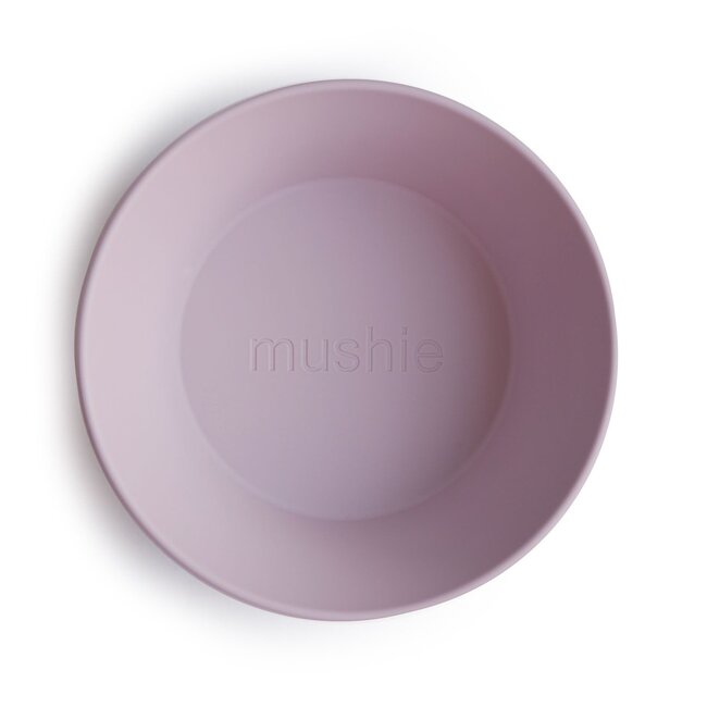 Mushie Kom Rond - Soft Lilac (set van 2)