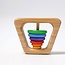 Grimm's - Houten Rammelaar Piramide - Regenboog