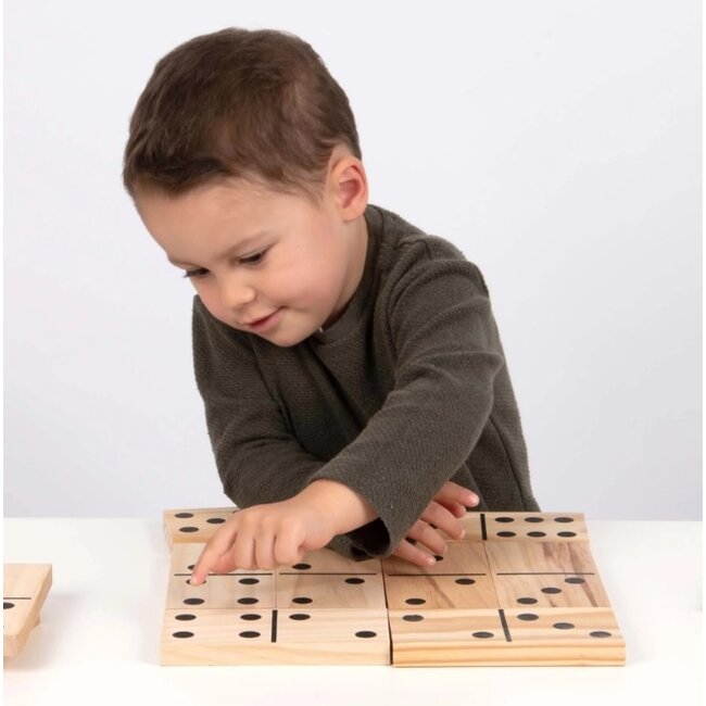 TickiT XL Spel - Houten Domino ||  3+