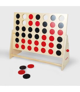 XL Spel -  Houten 4 Op Een Rij  ||  3+