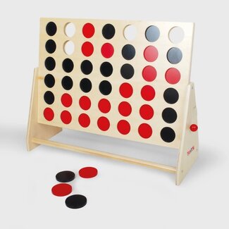  TickiT XL Spel -  Houten 4 Op Een Rij  ||  3+