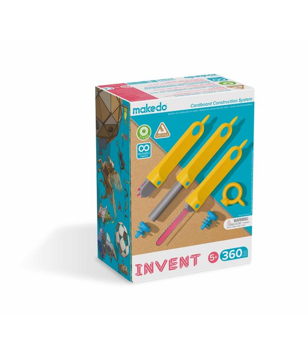 Makedo Makedo - Invent Set (360-delig)