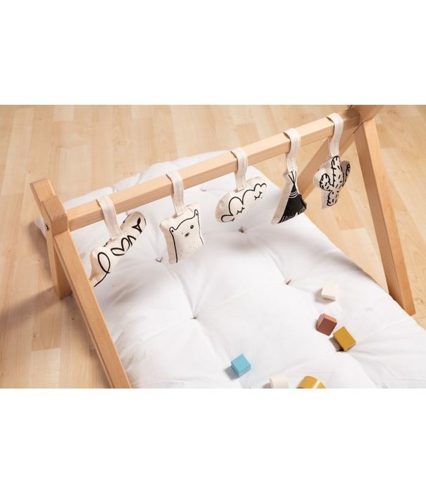 Childhome Childhome - Tipi Play Baby Gym - Hout - Naturel