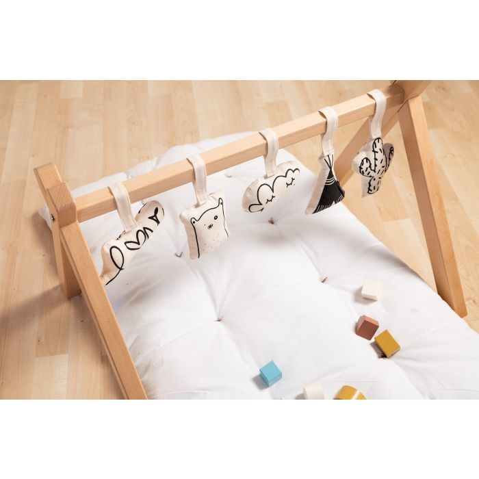 Childhome - Tipi Play Baby Gym - Hout - Naturel