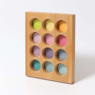 Grimm's  Houten Sorteerbord - Pastel