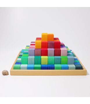 Grimm's Blokken Piramide - Regenboog