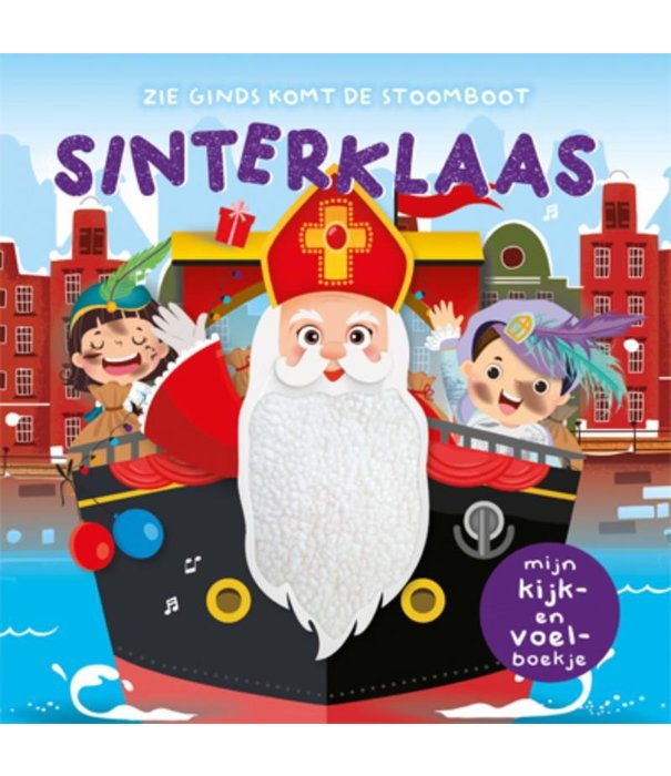 Boek - Sinterklaas - Kijk en Voel Boek | 1+