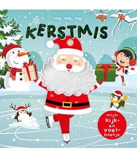 Boek - Kerstmis - Kijk en Voel Boek | 1+