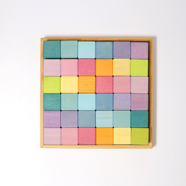 Grimm’s - Blokkenset Pastel (36-delig)