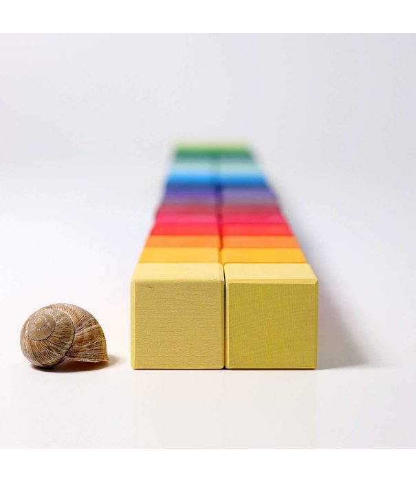 Grimm's  Grimm’s - Blokkenset Regenboog  (36-delig)