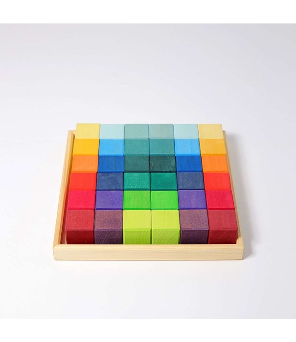 Grimm's  Grimm’s - Blokkenset Regenboog  (36-delig)