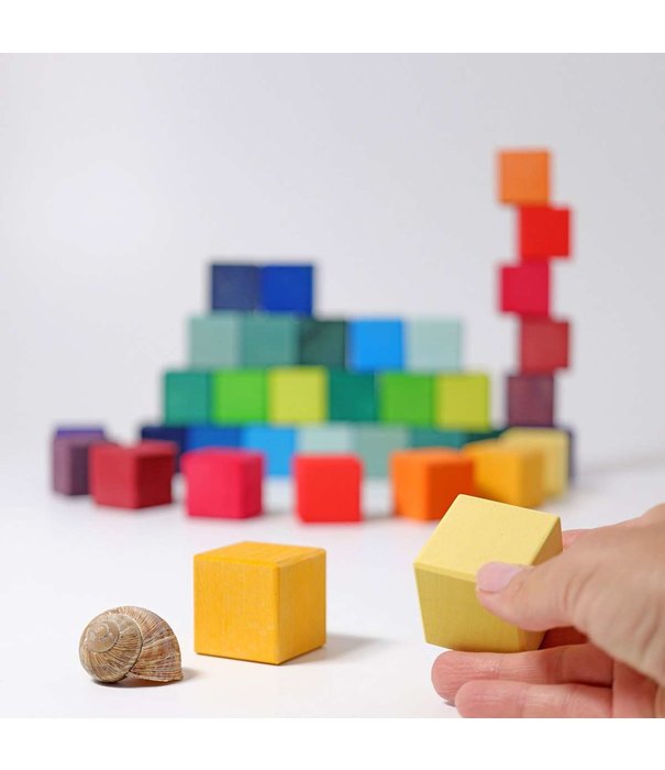 Grimm's  Grimm’s - Blokkenset Regenboog  (36-delig)