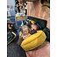 * Betty's Home - Big Pouf Kussen Velvet - Geel