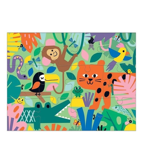 Mudpuppy Mudpuppy - Puzzel - Can You Spot? - Jungle (12-delig) | 2+