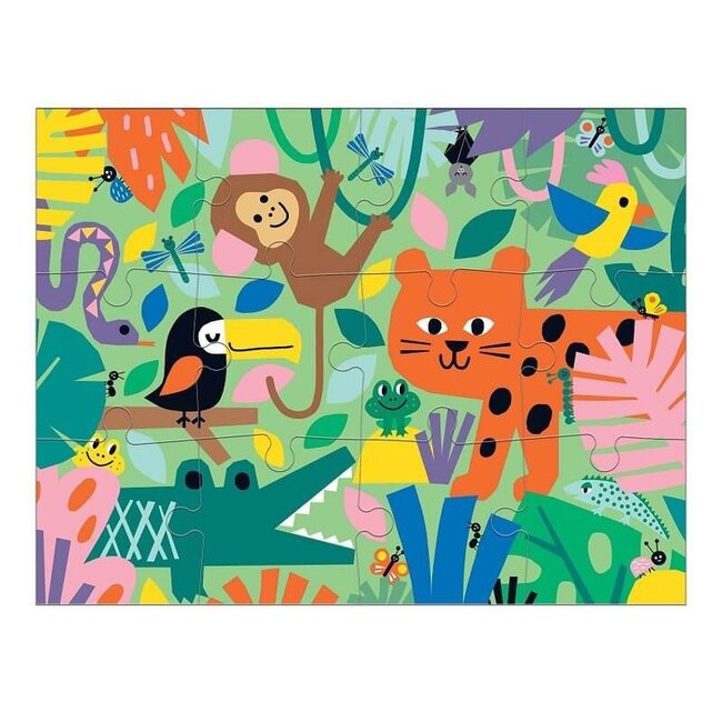 Mudpuppy - Puzzel - Can You Spot? - Jungle (12-delig) | 2+