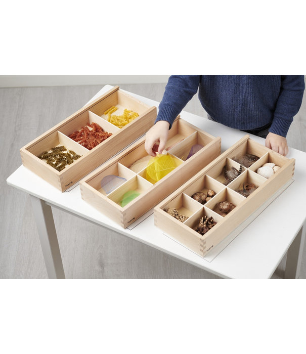 TickiT TickiT - Houten Ontdek Boxen (set van 3)