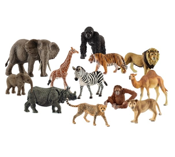 Schleich Set Wild Life Mix (12-delig)