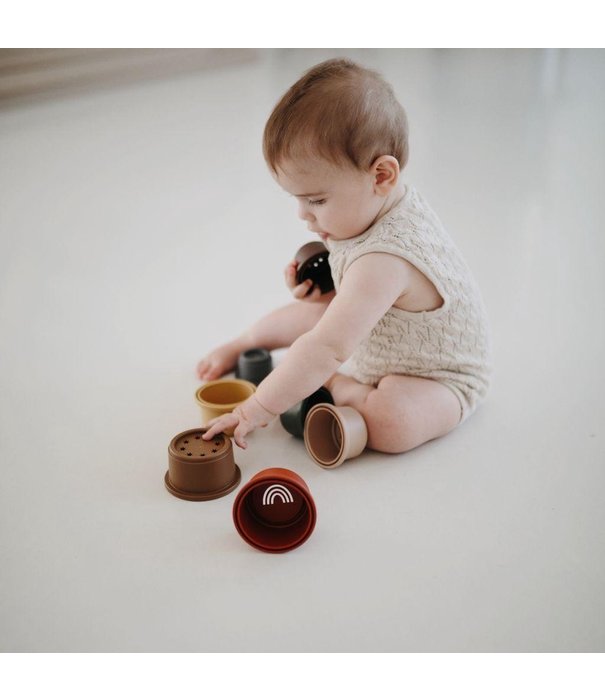 Mushie Mushie - Stapeltoren - Retro