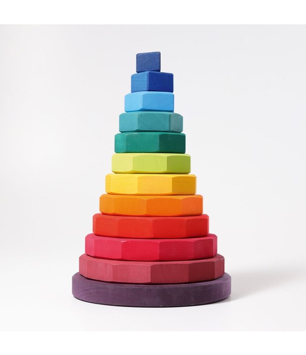 Grimm's  Grimm's Houten Reuze Stapeltoren - Regenboog