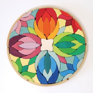 Grimm's  Houten Bouwset - Lara  (73-delig)