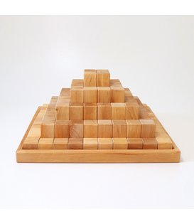 Blokken Piramide - Naturel