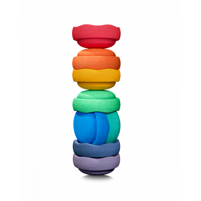 JUTTER & Co. || Ready to Play Speelpakket  – Stapelstein Regenboog