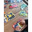 Crocodile Creek Puzzel - Let's Begin - Voertuigen (10 x 2-delig) | 1+