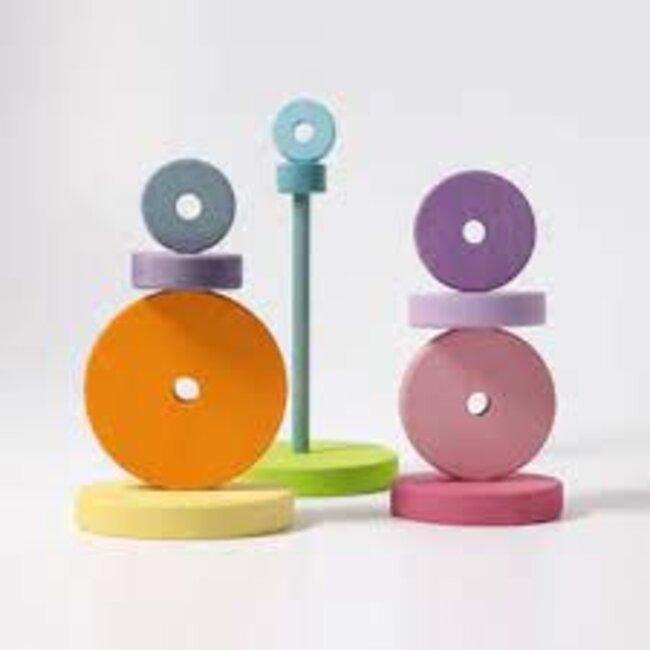 Grimm's - Houten Stapeltoren - Pastel