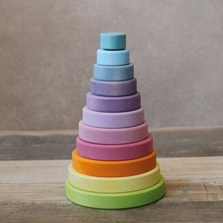 Grimm's  Houten Stapeltoren - Pastel