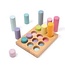 Grimm's - Sorteerbord met Houten Staven - Pastel