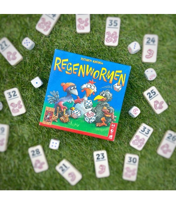 999 Games 999 Games - Regenwormen Junior - Kaartspel | 5+