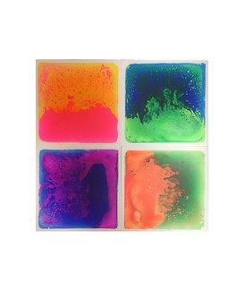 Sensorische UV Vloertegels - 40 x 40 cm (set van 4 kleuren)