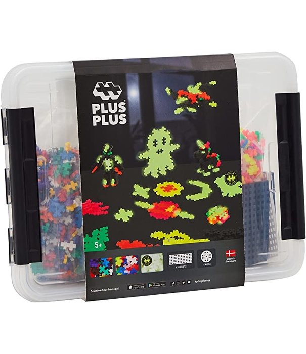 Plus Plus Plus Plus Mini - Bouwstenen Box  -  XXL (2000 -delig)