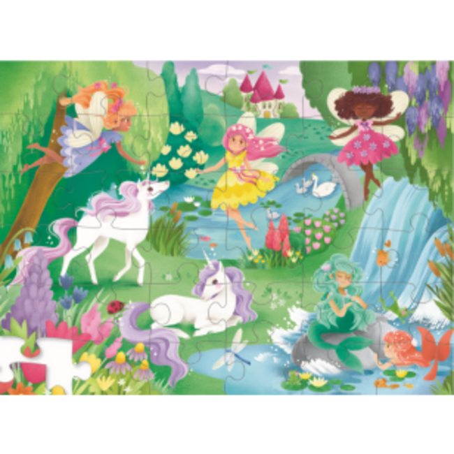 Crocodile Creek - Vloerpuzzel - Magical Friends (36-delig) |3+