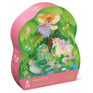 Crocodile Creek Vloerpuzzel - Magical Friends (36-delig) | 3+