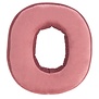 Betty's Home -Velvet Letter Kussen - O - Oud Roze