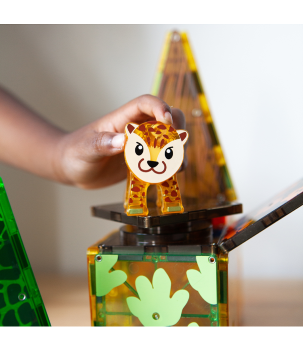 JUTTER & Co. Ready to Play Speelpakket - Magnetische Tegels  Dieren (100-delig)