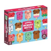 Mudpuppy Shaped Memory Match - Pupsicles (24 delig) | 3+