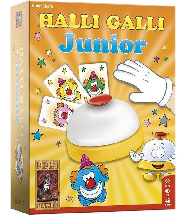 999 Games 999  Games - Halli Galli Kaartspel- Junior 4+