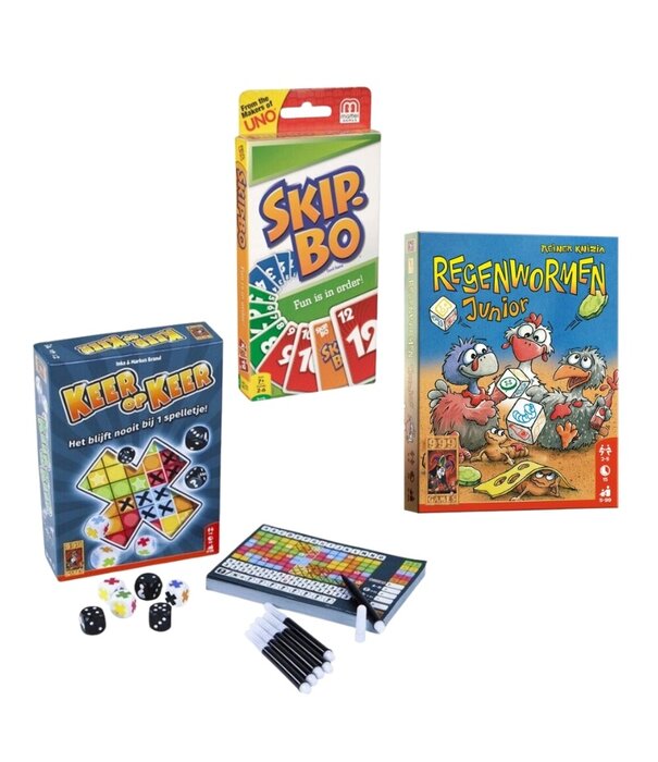 JUTTER & Co. JUTTER & Co. | Ready to Play Speelpakket  - BSO Bovenbouw Spelletjes (klein)