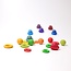 Grimm's - 12 Houten Ballen Klein - Regenboog
