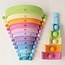 Grimm's - 12 Houten Ballen Klein - Pastel